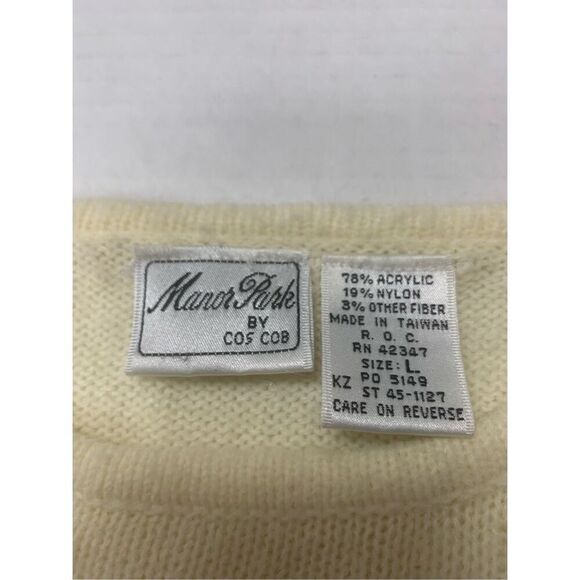 vintage argyle patterned sweater - Picture 4 of 6